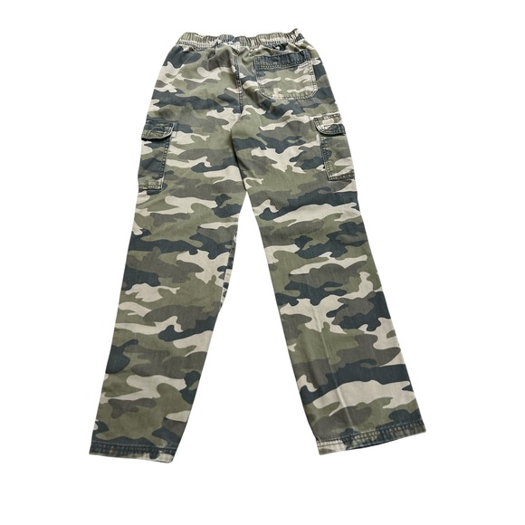 The Children's Place Camo Cargo Pants Boys Size 14 Elastic Waist - Picture 4 of 5